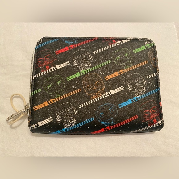 Star Wars Funko Pop zip around wallet. NWT - Picture 2 of 5